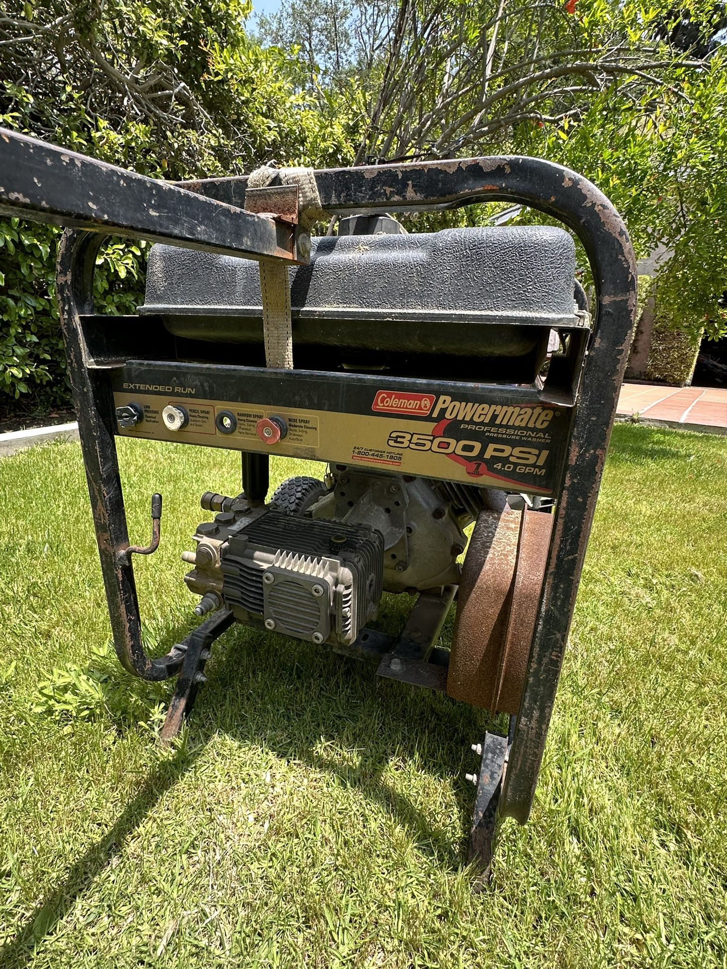Coleman Powermate 3500 psi 4.0 GPM. Pressure Washer