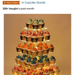 Acrylic Cupcake Stand Display 5 Tier