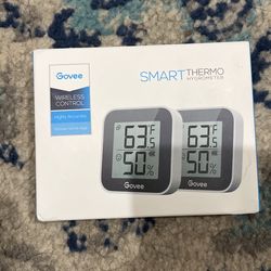 govee smart thermo hygrometer 2 pack