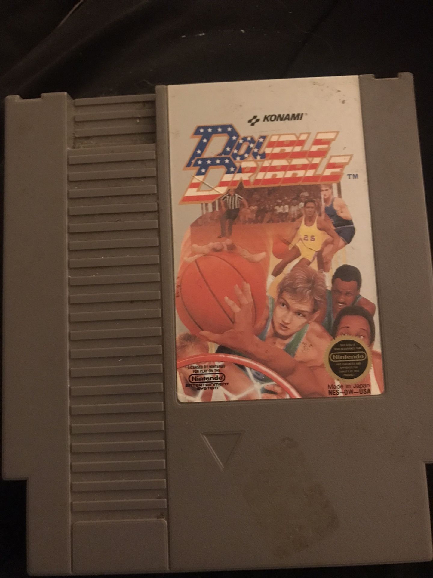 Nintendo Game Vintage Double Dribble
