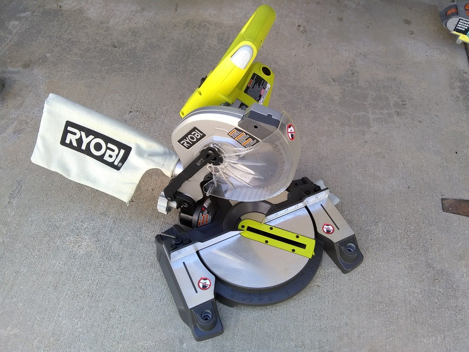 Ryobi TS1143L 7-1/4" Miter Saw w/ Laser