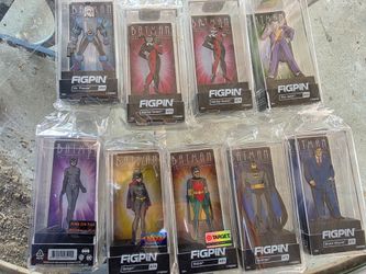 FiGPiN enamel pins Batman: The Animated Series Set