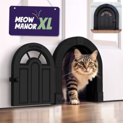 🐾 Meow Manor XL Interior Cat Door – NEW (Open Box)