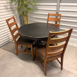 3 chair dining table