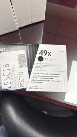 Three HP Laser Jet toner cartridges
