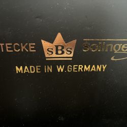 Vintage 24 Carat Gold Plated  Cutlery Set German SBS Brand Dinnerware 71Pcs Rare