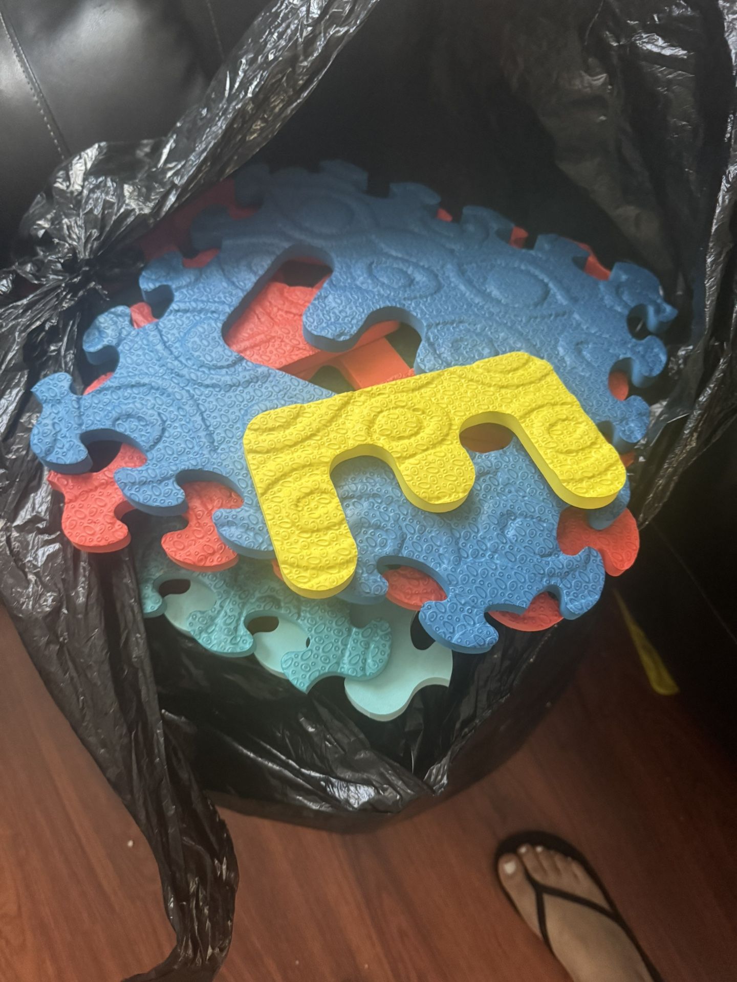 Free Floor Foam Letters