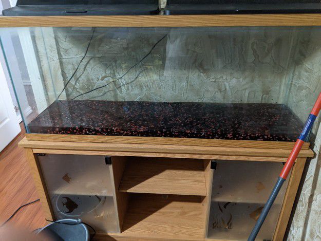 Fish Tank 55 Gallon with stand