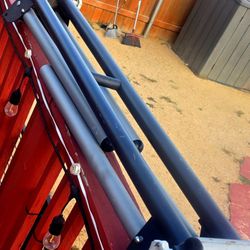 RIDGID Compound Miter Saw Almost like new With the stand and two extra blades