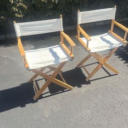 Collapsible Director Chairs