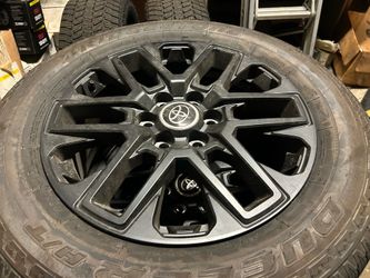 Wheels and tire