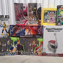 POWER RANGERS LIGHTNING COLLECTION LOT 