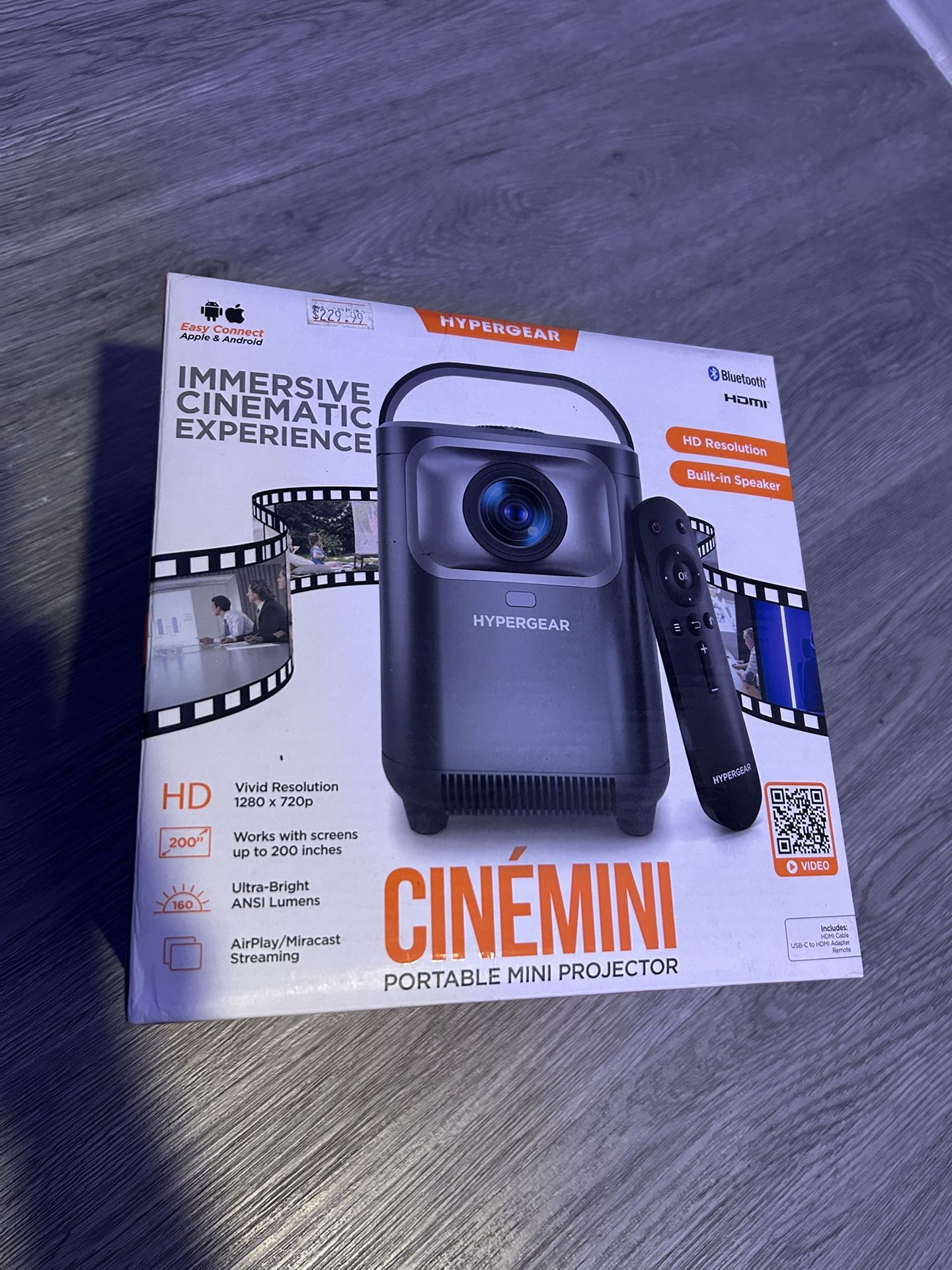 Cinemini Portable Mini Projector