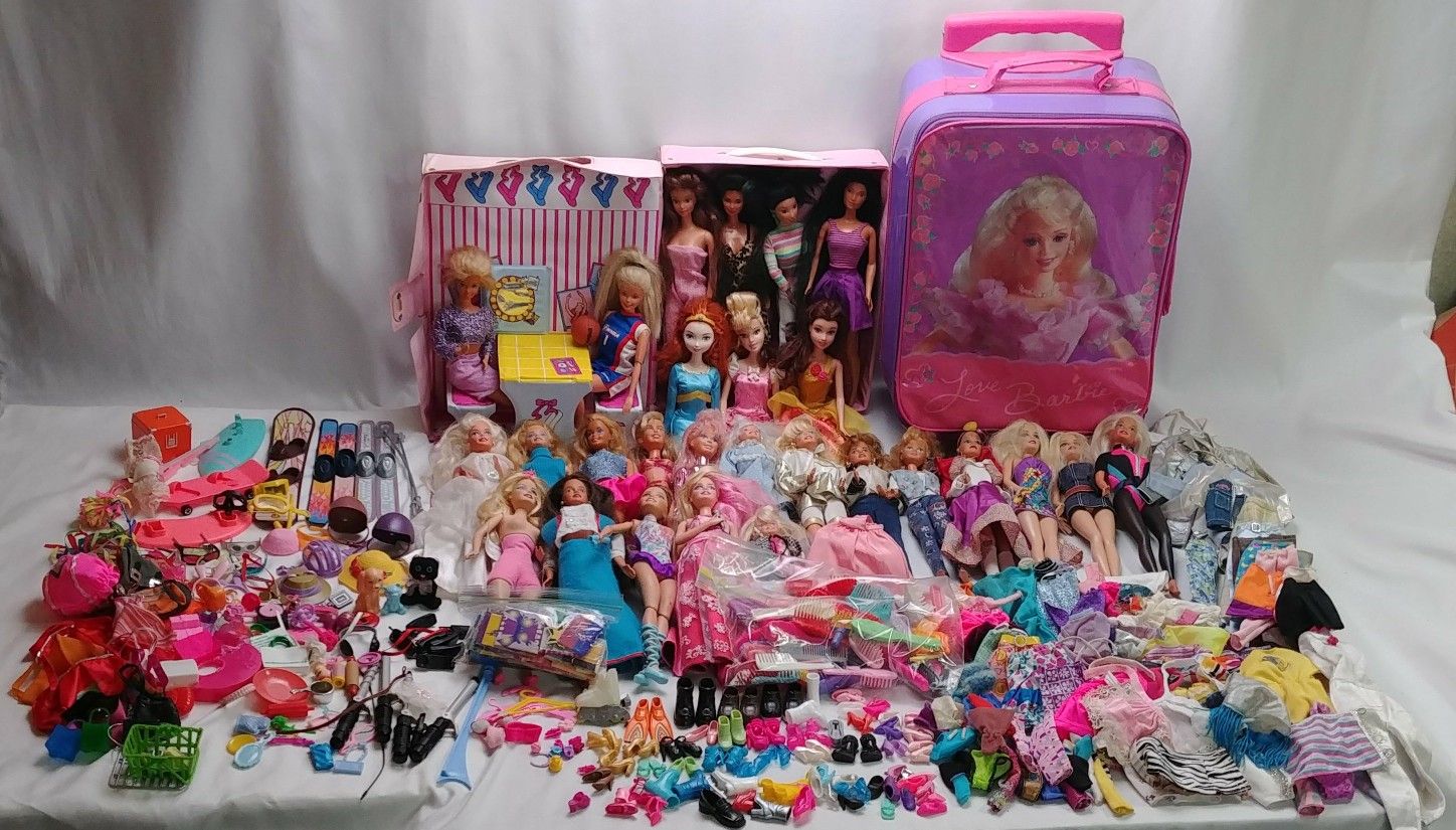 Barbie Doll and Accessories Lot Vintage and Modern Huge