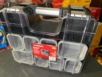 HUSKY 33-Compartment Adjustable Double Sided Tool Storage Organizer