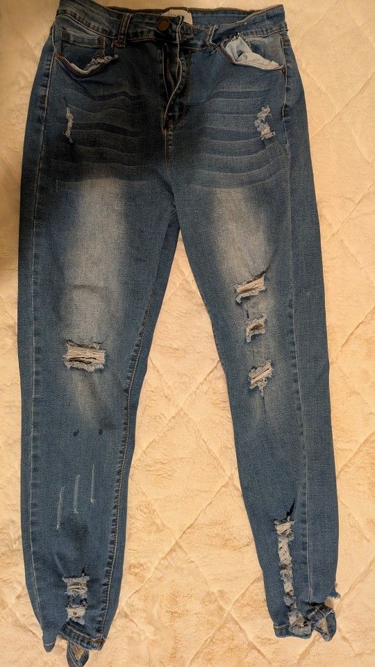 Bamboo Skinny Jeans 