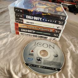 Ps3 7 game lot!