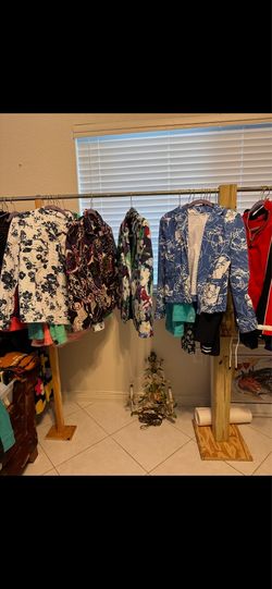 Mostly QVC denim jackets & blazers