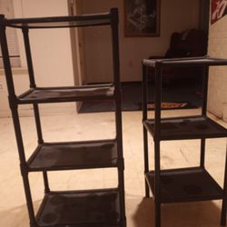 3 tier and 4 tier shelves