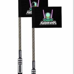 New: Marshin Multi-Color RGB Whips (SET) (Harness Included) for UTV SXS Boats jeep truck suv (We Finance)