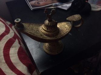 Brass lamp