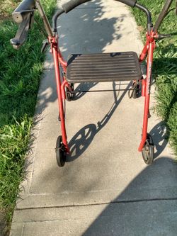 FOLDABLE WALKER WITH WHEELS $20