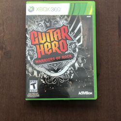 Guitar Hero Warriors Of Rock.