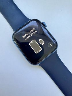 Apple Watch Series 6 44mm Blue Cellular (Unlocked) – Excellent Condition
