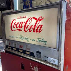 Vintage Vending Machine Coke Coca Cola