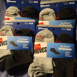 Boys Hanes Socks 6 Pairs 