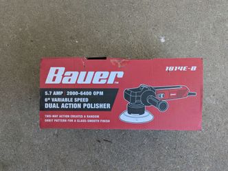 Bauer Dual Action Polisher Sander