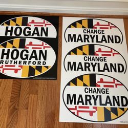 Political History - 2014 Hogan “Change Maryland”