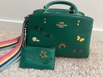 Mini Lillie Carryall With Diary Embroidery
