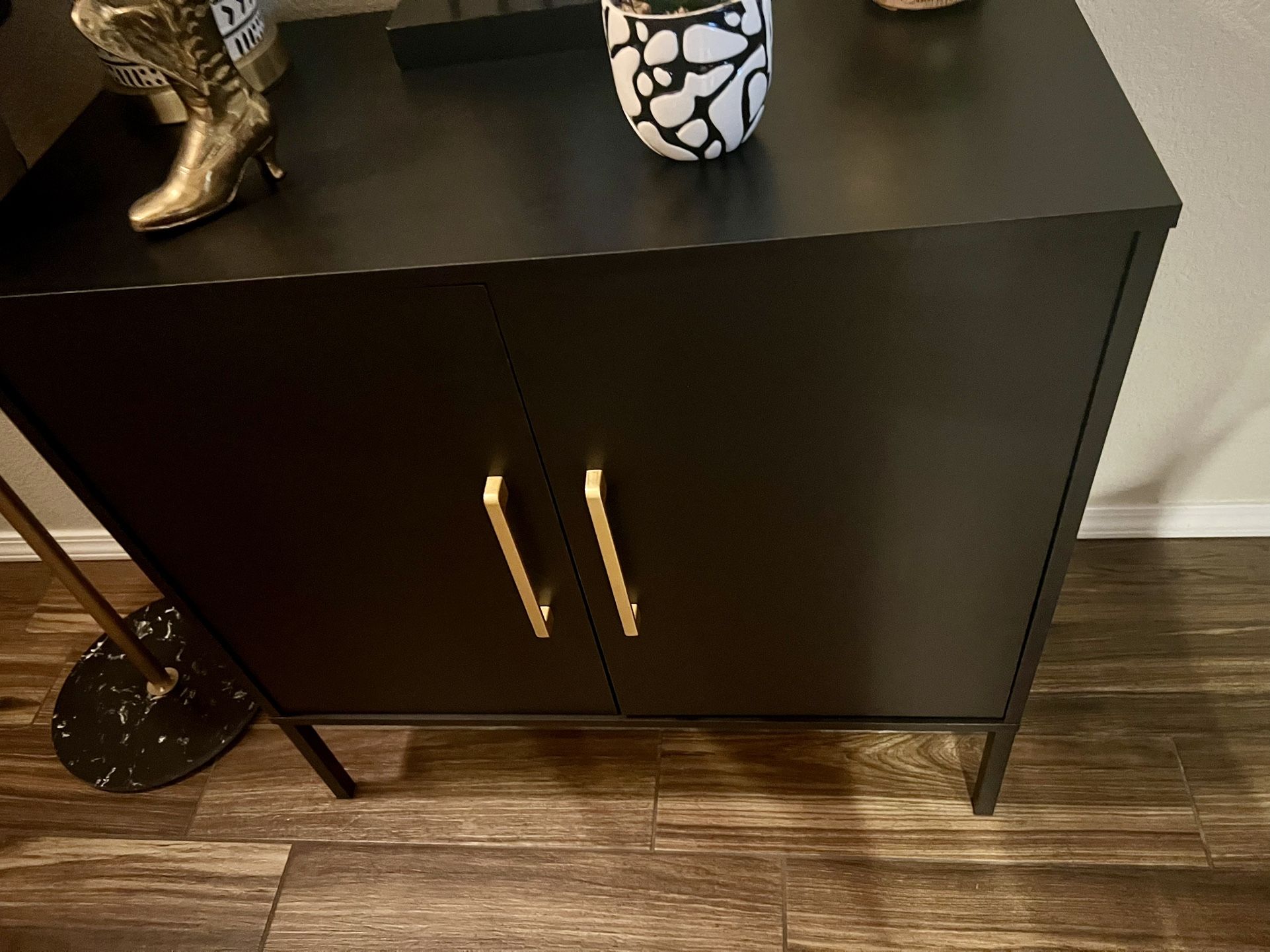 Black TV STAND/ Storage Table/ Dresser