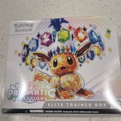 Sealed Prismatic Evolutions ETB