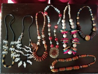 Retro necklaces