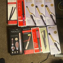 Curling Irons And Brushes And Styling Wands