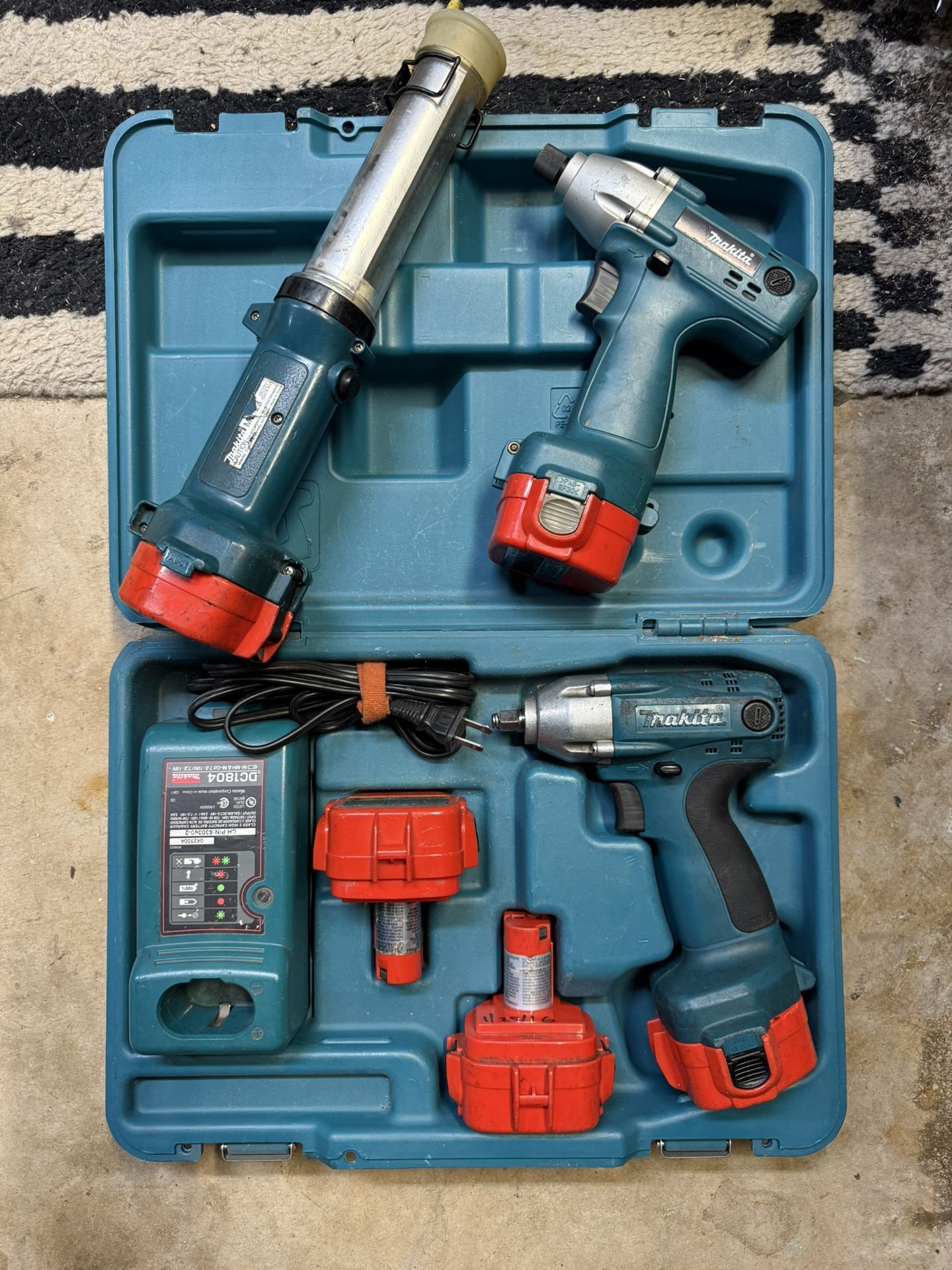 Makita Drill Driver Lot With Case and Charger