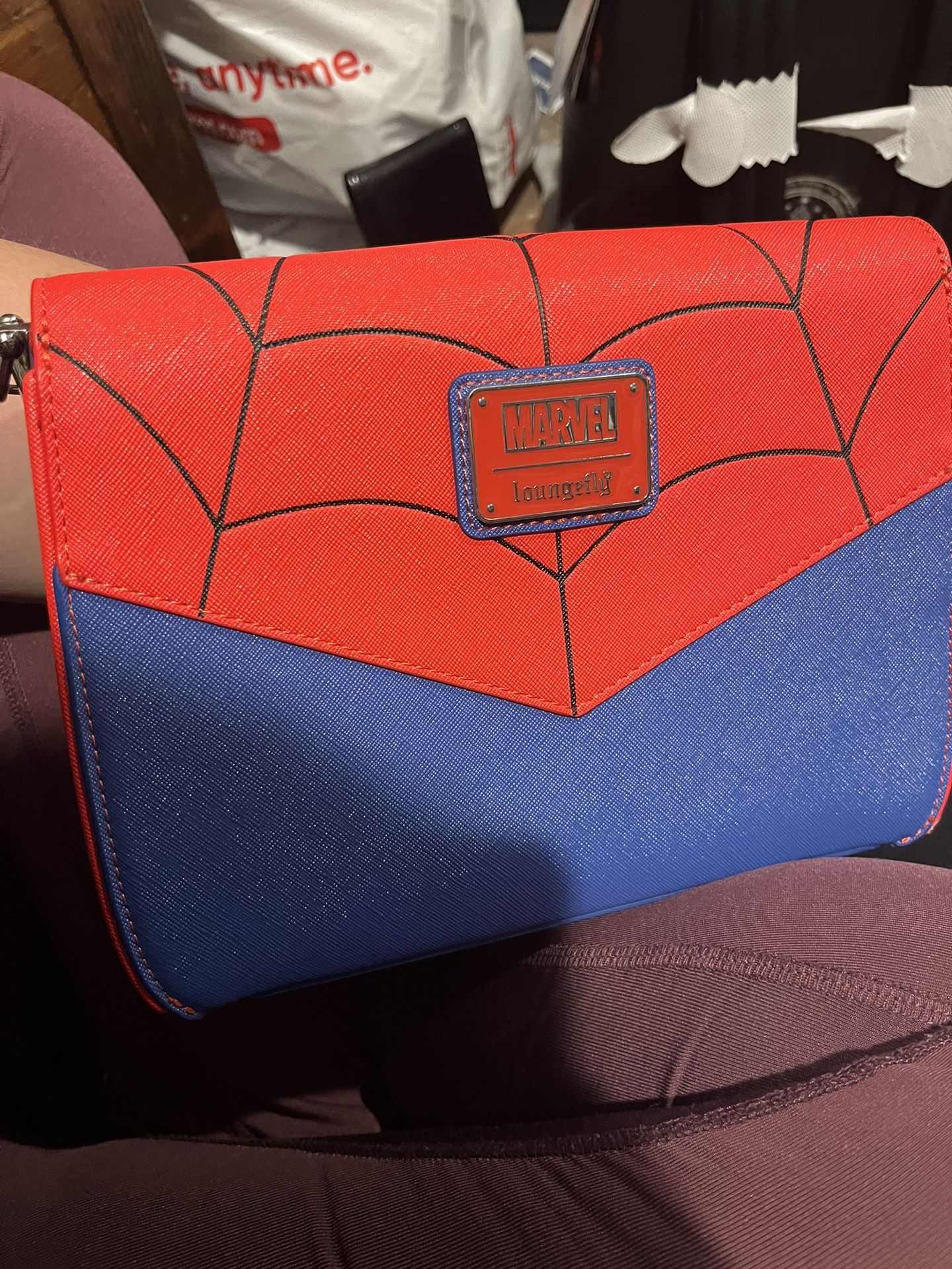 Spider-Man Loungefly Cross Body Bag