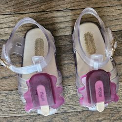 MINI  MELISSA  POPSICLE JELLY SANDALS TODDLER SIZE  6