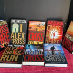 8 James Patterson Novels In The Alex Cross Series 