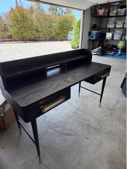 Anthropologie Mid-Century Modern Desk — Like New