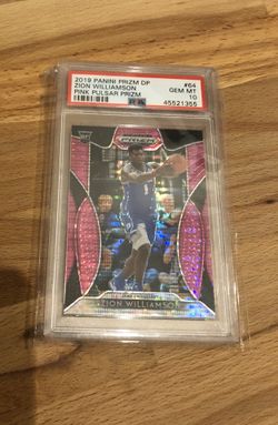 2019 Zion Williamson Pink Pulsar PSA 10