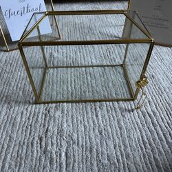 Glass Card Box For Wedding