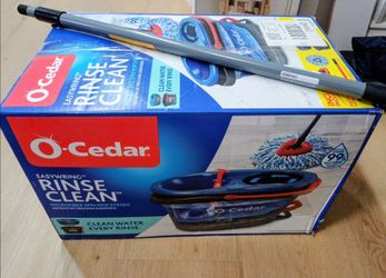 O-CEDAR RINSE 🧹🏠CLEAN SPIN MOP