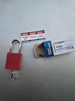 Brady Lockout Tagout 1 1/2