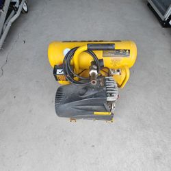 DeWalt Portable Air Compressor With 50 ft Air Hose