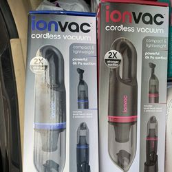 Ionvac Cordless Vacuum 15.00 Each