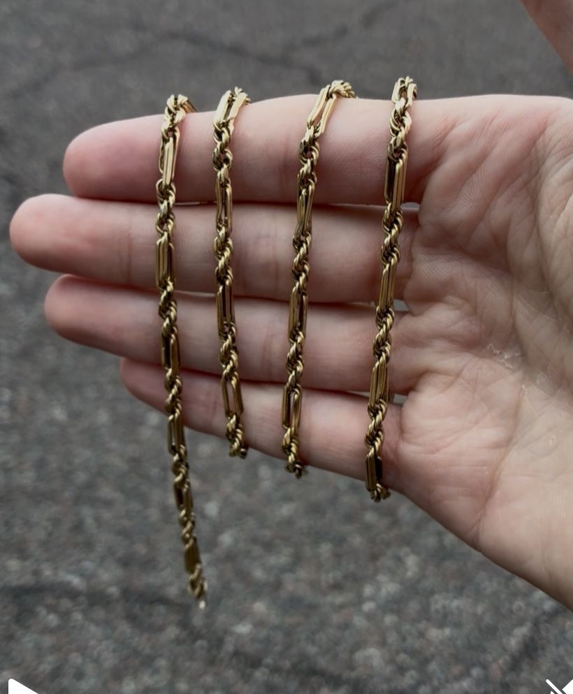 10 Karat Gold Milano Chain