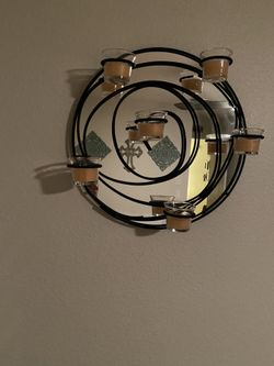 Partylite spiral sconce